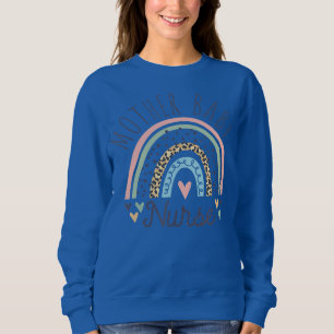 Postpartum Mother Baby Nurse Mom Baby Postpartum Sweatshirt