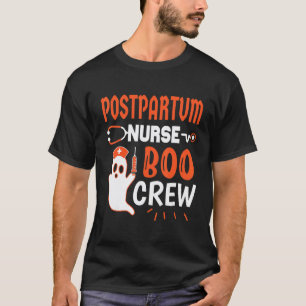 Postpartum Nurse Halloween Witch Hat Nursing App T-Shirt