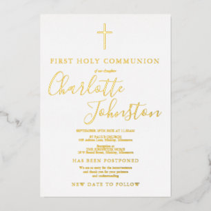 Postponed First Holy Communion Gold