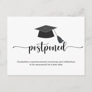 Postponed Graduation Postcard