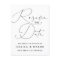 Postponed Wedding Announcement Postcard