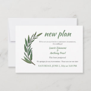 Postponement Announcement