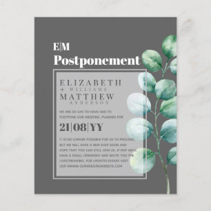 Postponement Eucalyptus Greenery Change of Plans