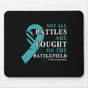 Posttraumatic Stress Disorder Awareness Veteran Su Mouse Pad