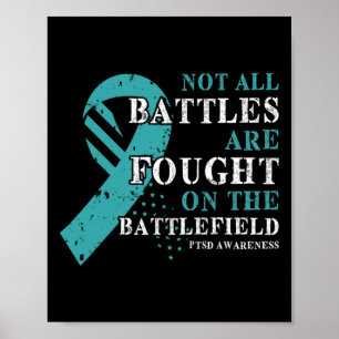 Posttraumatic Stress Disorder Awareness Veteran Su Poster