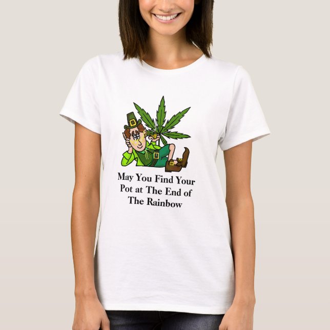 Pot at The End of The Rainbow T-shirt Ver. 3 (Front)