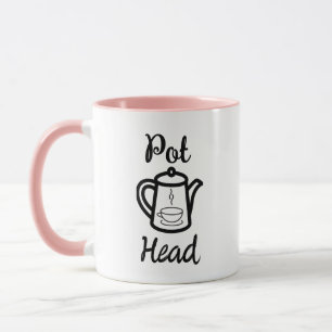 Pot Head - Coffee Funny Coffee Combo Mug