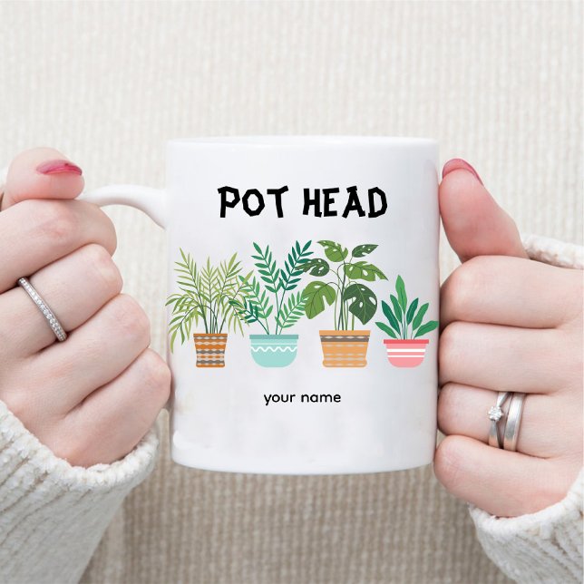 Pot Head / Gardener Mum Crazy Plant Lady Coffee Mug (Pot Head / Gardener Mom Crazy Plant Lady Coffee Mug)