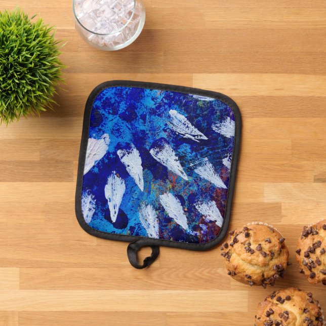 Pot Holders in Skyburst Design (Top Down)