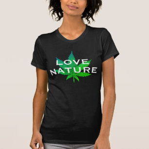 Pot Love Nature Wordplay  Funny T-shirt Design