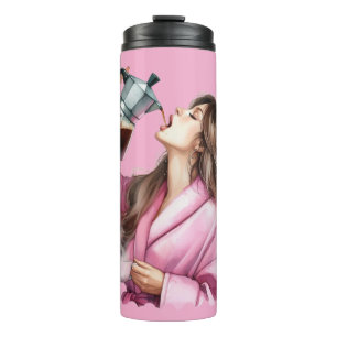 Pot of Coffee Thermal Tumbler