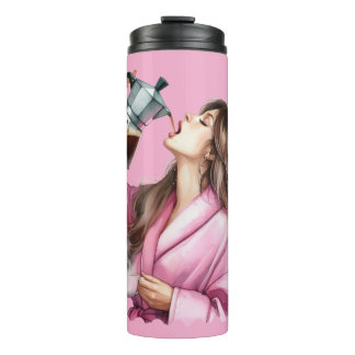 Pot of Coffee Thermal Tumbler