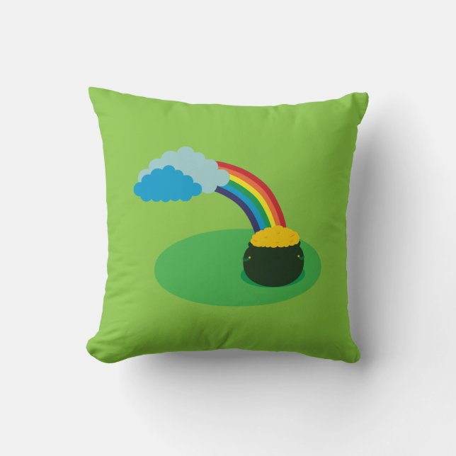 Pot of Gold Cushion (Front)