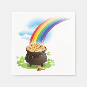 Pot of Gold Napkin