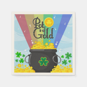 Pot of Gold Napkin
