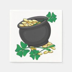 Pot of Gold Paper Napkins