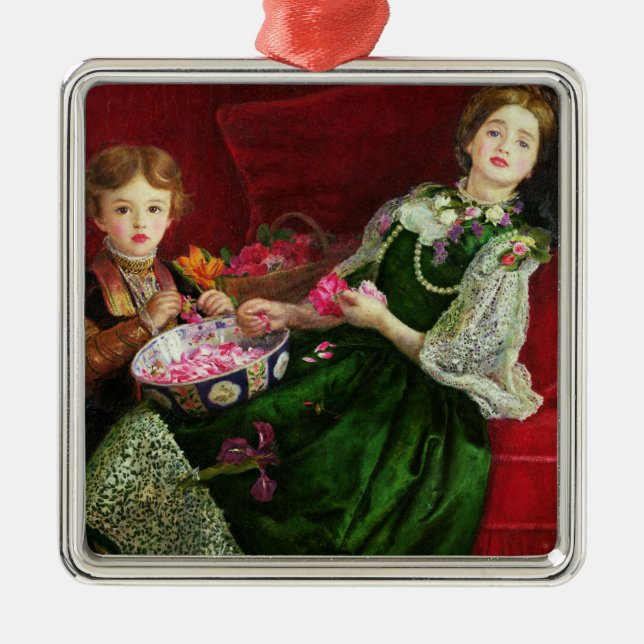 Pot Pourri Metal Tree Decoration (Front)