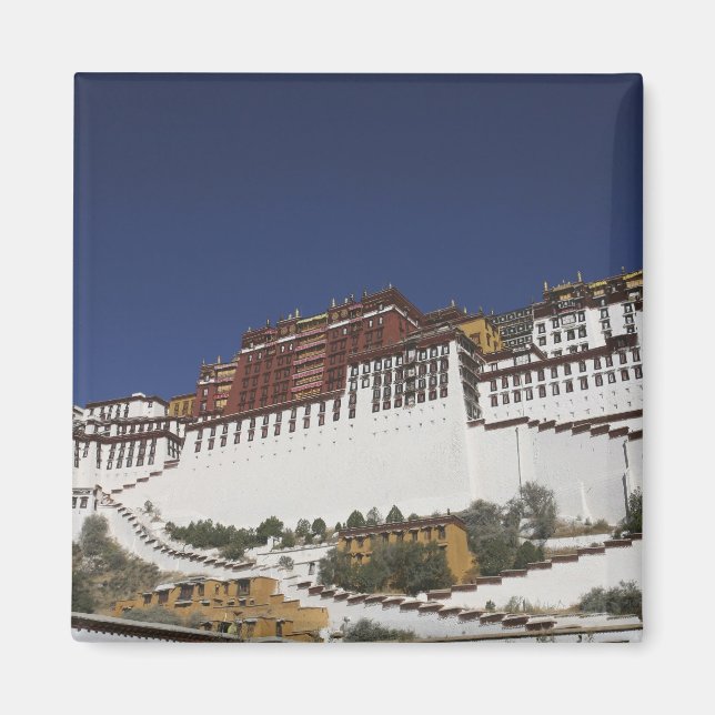 Potal Palace in Lhasa, Tibet. Magnet (Front)