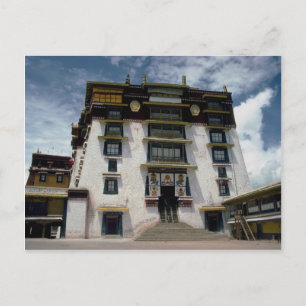 Potala inner court, Tibet, China Postcard
