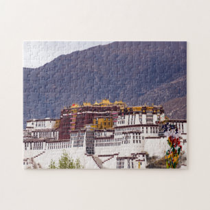 Potala palace in Lhasa - Tibet Jigsaw Puzzle