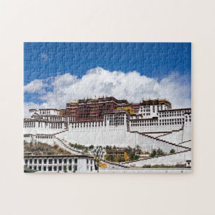 Potala palace in Lhasa - Tibet Jigsaw Puzzle
