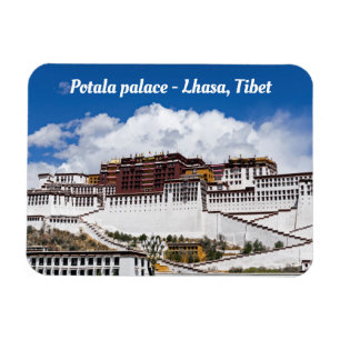 Potala palace in Lhasa - Tibet Magnet