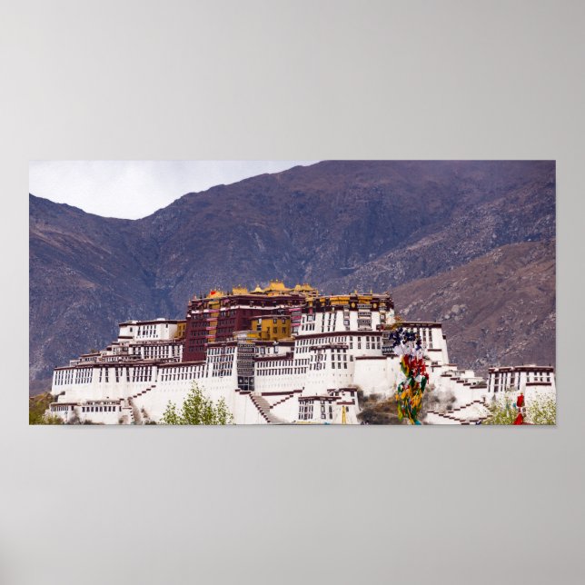 Potala palace in Lhasa - Tibet Poster (Front)