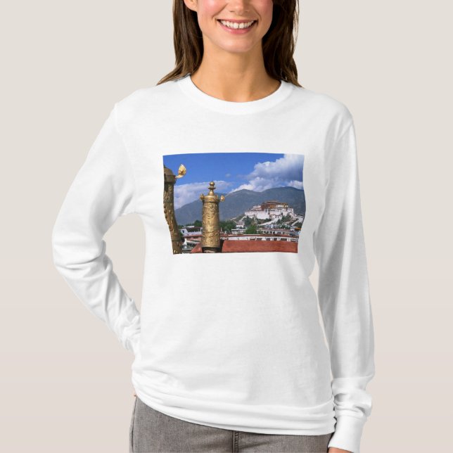 Potala Palace in Lhasa, Tibet taken from T-Shirt (Front)
