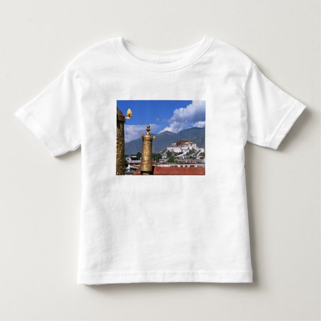 Potala Palace in Lhasa, Tibet taken from Toddler T-Shirt (Front)
