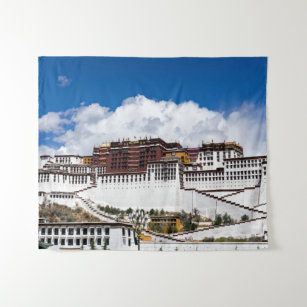Potala palace in Lhasa - Tibet Tapestry