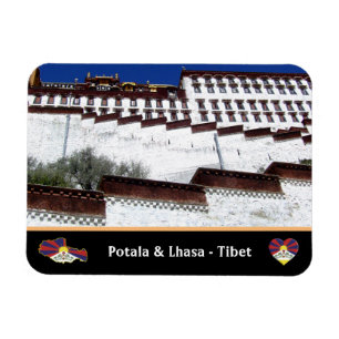Potala Palace & Lhasa city, Tibet / Himalayas Magnet