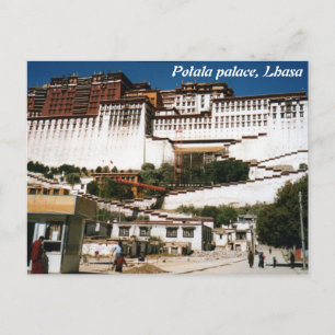 Potala Palace, Lhasa, postcard