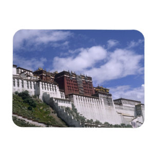Potala Palace on mountain the home of the Dalai Magnet