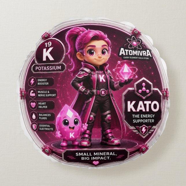 Potassium ATOMIVRA Pillows (Front)