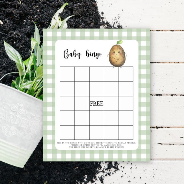 Potato - Baby shower bingo game (Creator Uploaded)