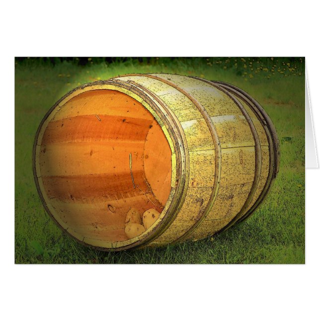 Potato Barrel (Front Horizontal)