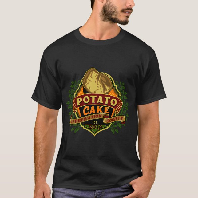 Potato Cake Appreciation Society Official Tee (Front)