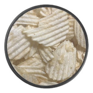 Potato Chips Hockey Puck