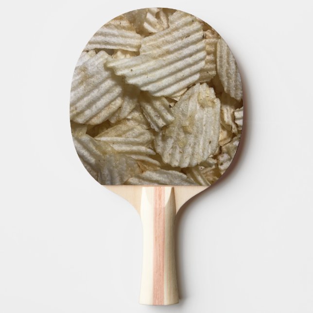 Potato Chips Ping Pong Paddle (Front)