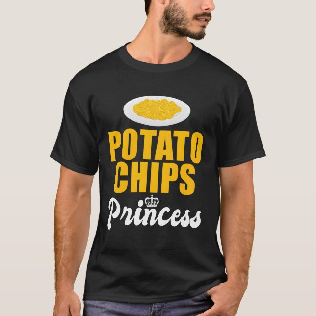 Potato Chips Princess T-Shirt (Front)