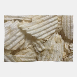 Potato Chips Tea Towel