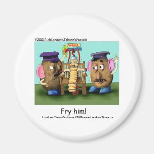 Potato Criminals Funny Mugs Tees Cards & Gifts Magnet