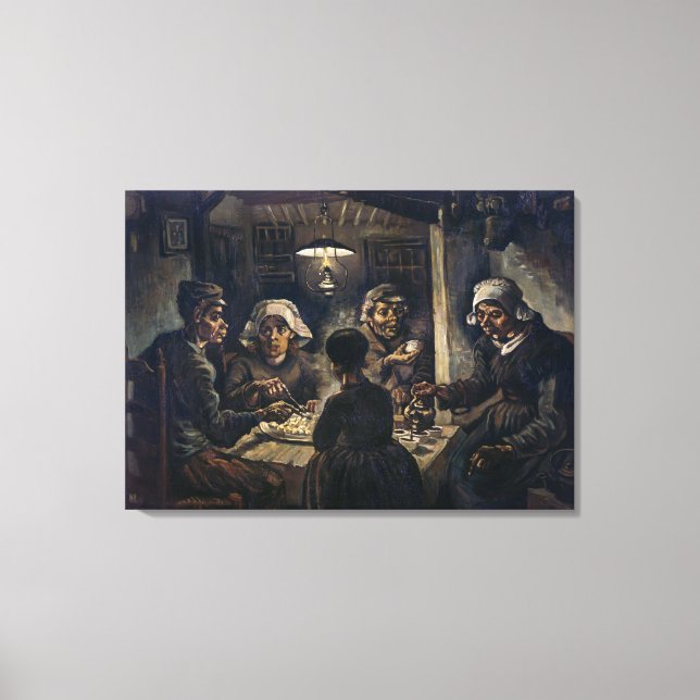 Potato Eaters | Van Gogh | Canvas Print (Front)