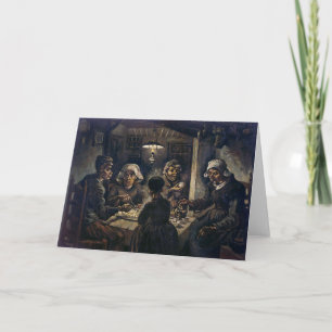 Potato Eaters   Van Gogh   Card