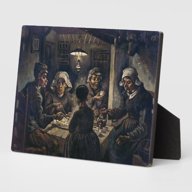 Potato Eaters | Van Gogh | Plaque (Side)