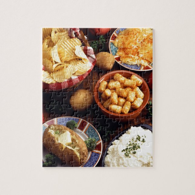 Potato Foods Jigsaw Puzzle (Vertical)