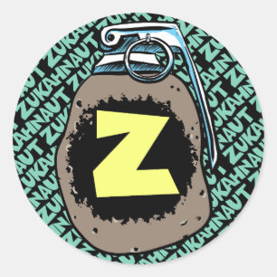 Potato Grenade logo Stickers