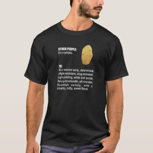 Potato Growing Expert Specialist Vegetable Grower T-Shirt