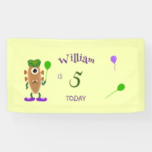 Potato monster banner