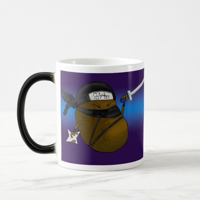 Potato Ninja Magic Mug (Left)